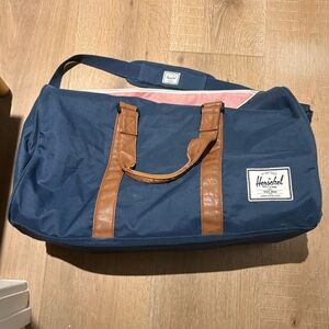 Herschel Supply Company Blue and Brown Novel Duffel Bag